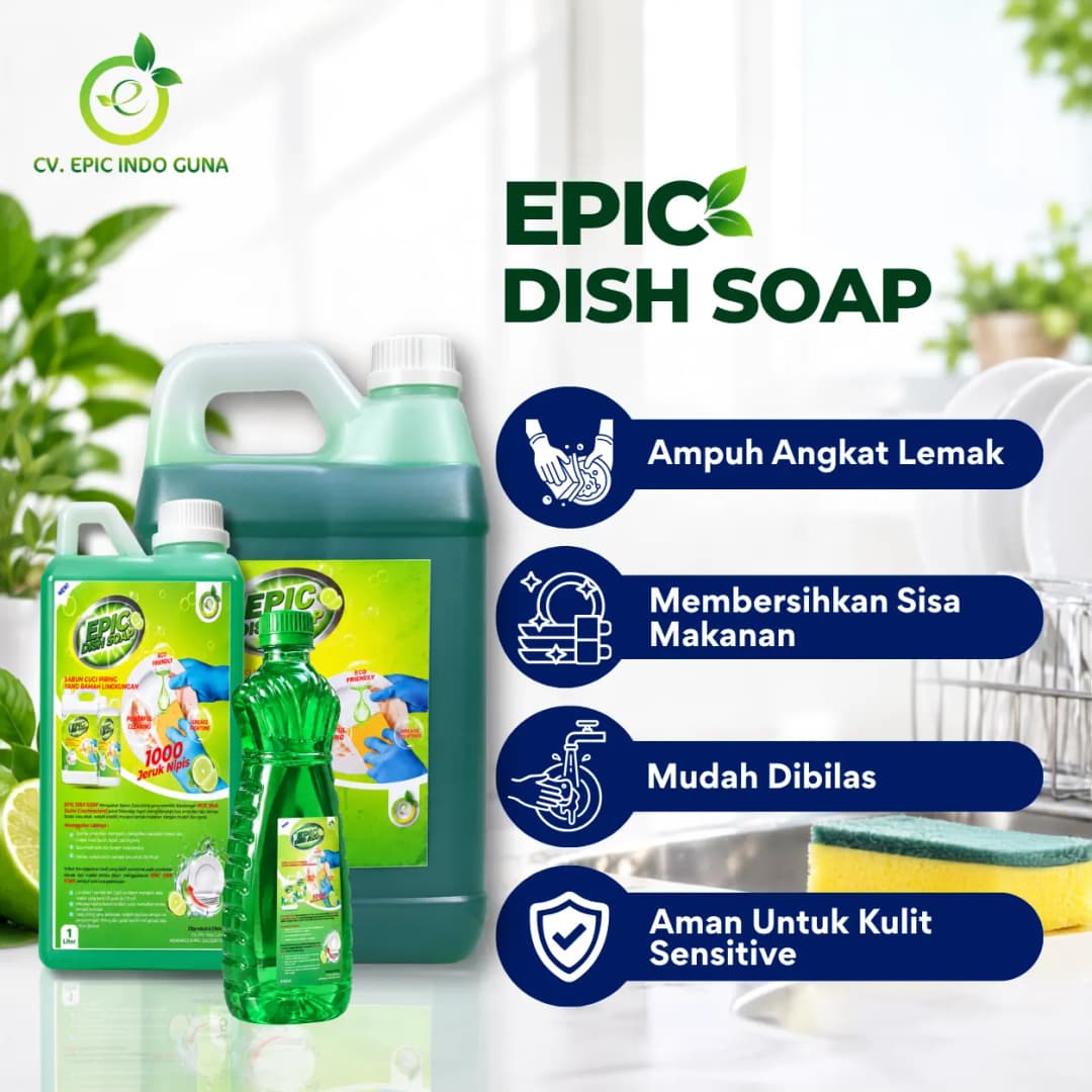EPIC Dish Soap Jerigen 5 Liter