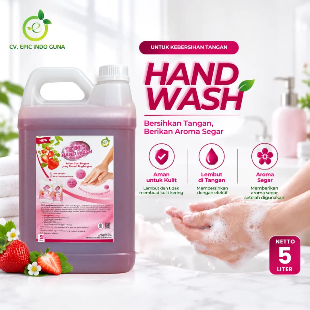 EPIC Hand Wash Jerigen 5 Liter
